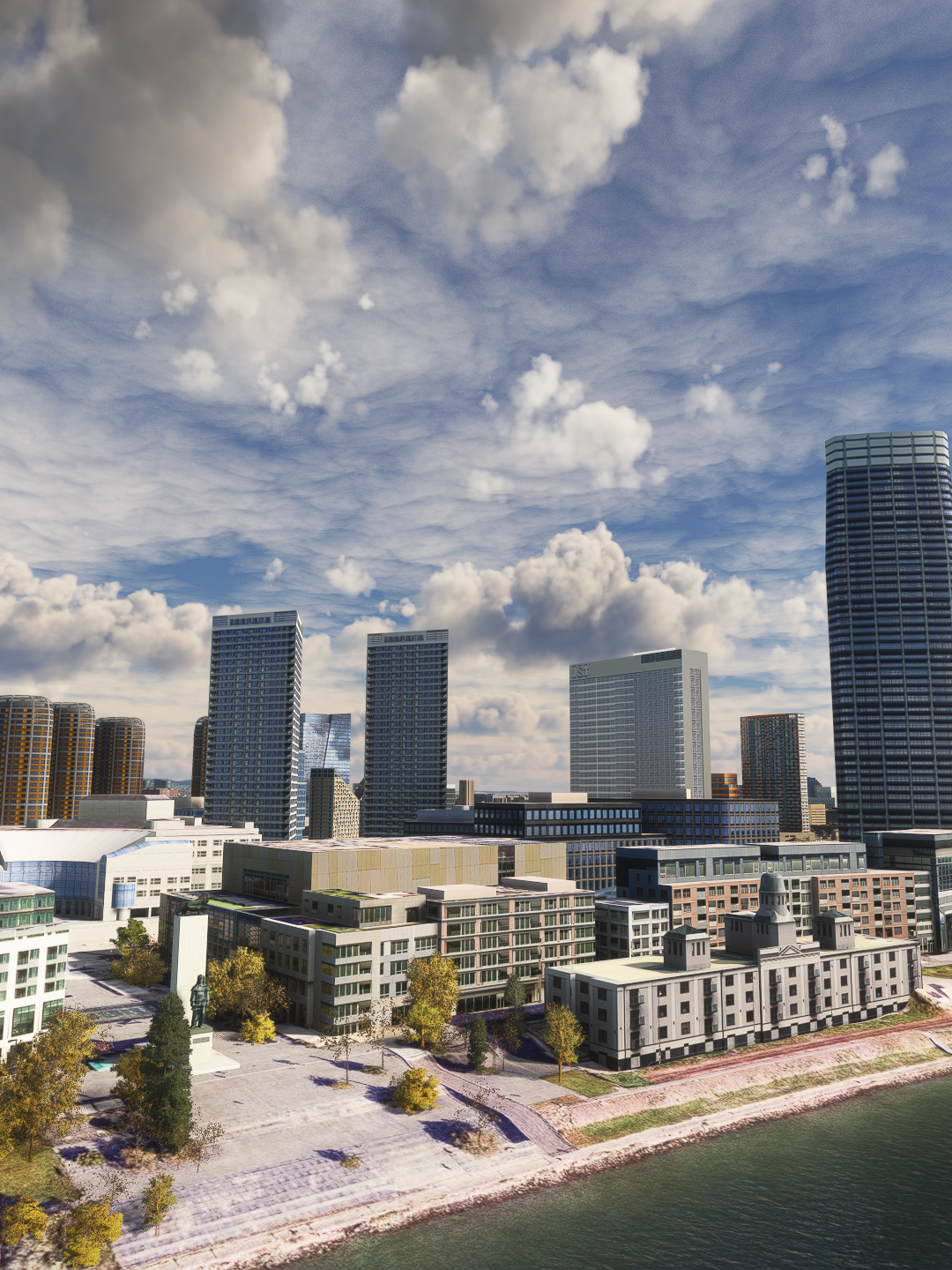 MSFS Bratislava Cityscape